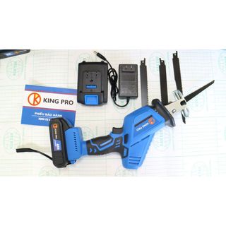 Máy cưa kiếm dùng pin 48v KINGPRO Cưa cắt đa năng sắt,gỗ,nhựa,ống nước....tiện dụng