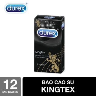Combo 2 Hop Bao cao su Durex Kingtex giá sỉ