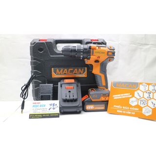 Máy Khoan Pin MACAN 48V Không Chổi Than 3 Chức Năng Đủ Phụ Tiện Dụng
