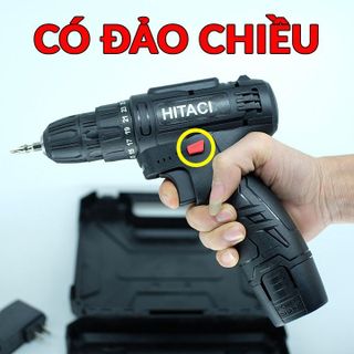 [RẺ VÔ ĐỊCH] Máy Khoan Pin HITACHII 12V kèm phụ kiện