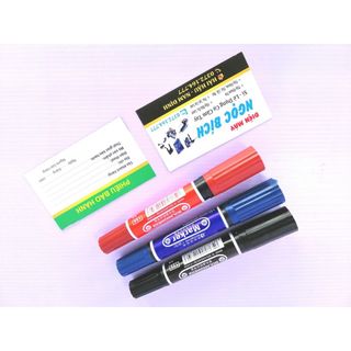 Bút Lông Dầu Không Xóa Được Đủ 3 Màu