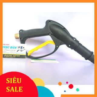 Súng Rửa Xe Tăng Áp Súng Xịt Áp Suất Cao Lắp Máy Rửa Xe Loại 22mm(súng cò vàng) giá sỉ