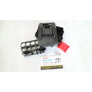 Vỏ Pin 10 Cell 2 Hàng Thông Dụng Nhất Hiện Nay Makita 18v Kèm Lò Xo (chưa kèm ốc)