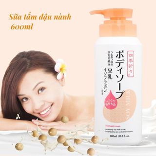 Sữa tắm chiết xuất từ đậu nành Nhật Bản ( chính hãng) 600ml