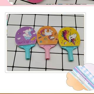 Gôm tẩy xóa kiểu vợt bóng bàn họa tiết Unicorn