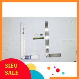 [RẺ VÔ ĐỊCH] COM BO THƯỚC GÓC CÁN NHÔM LOẠI TỐT 30CM VÀ CÓ LIVO giá sỉ