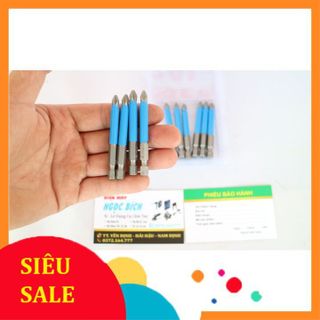 Mũi Bắn Vít Đầu Tuốc Nơ Vít PH2 Đầu Chữ Thập, Thiết Kế Chống Trượt, Từ Tính Cao, Chuôi Luc Giác 65mm 90mm 150mm giá sỉ