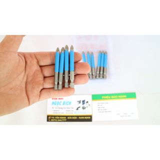 Mũi Bắn Vít Đầu Tuốc Nơ Vít PH2 Đầu Chữ Thập, Thiết Kế Chống Trượt, Từ Tính Cao, Chuôi Luc Giác 65mm 90mm 150mm