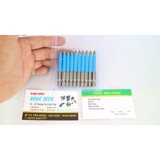 Mũi Bắn Vít Đầu Tuốc Nơ Vít PH2 Đầu Chữ Thập, Thiết Kế Chống Trượt, Từ Tính Cao, Chuôi Luc Giác 65mm 90mm 150mm