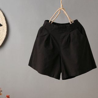 Quần short nữ chất đũi cao cấp có chun sau co giãn Y1