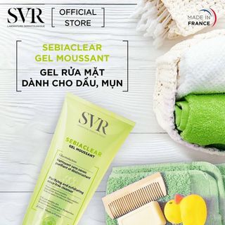 Sữa rửa mặt SVR Sebiaclear Gel Moussant 🌸🌸
