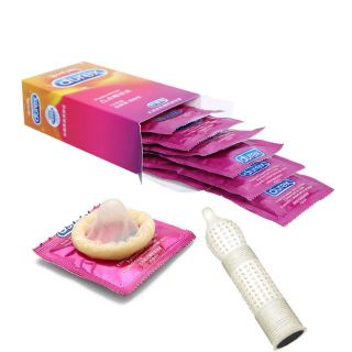 Bao cao su Durex Plesuremax Gân Gai Hộp 12c