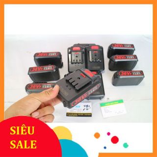 [Pin Trâu] Pin Máy Khoan 36V VAT Thay Cho Pin Máy khoan 21v,24v,26v,28v Cùng Chân giá sỉ