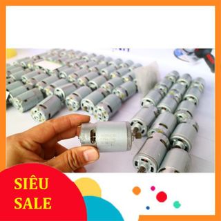 Motor DC RS550 12V Động Cơ Thay Thế Máy Khoan Pin 12V,Có Kèm Bánh Răng 12 Răng,9 Răng giá sỉ