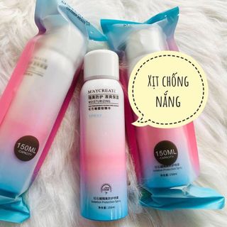 Xịt Chống Nắng Trắng Da Maycreate 150ml SPF35 Whitening Sunscreen Spray UV Protection