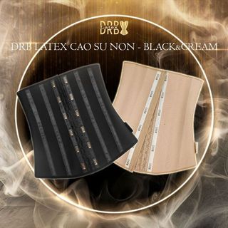 Gen Nịt Bụng Latex cao su non màu đen 10498 LTCSDM