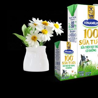 Sữa tươi tiệt trùng Vinamilk 01 lít (thùng 12 hộp) giá sỉ