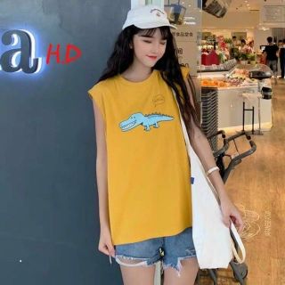 Áo thun ba lỗ tanktop logo in cá sấu form dưới 70kg