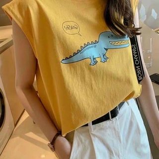 Áo thun ba lỗ tanktop logo in cá sấu form dưới 70kg