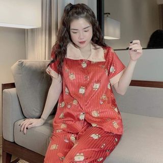Đồ bộ lụa gấm