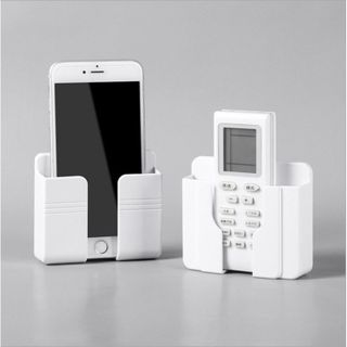 Kệ Dán Tường Để Điện Thoại, Remote - Giá Đỡ Sạc Điện Thoại Thông Minh Đa Năng Tiện Lợi -Phụ kiện ATI