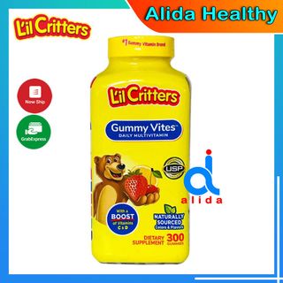 KẸO GẤU BỔ SUNG VITAMIN L’IL CRITTERS GUMMY VITES 300 VIÊN CỦA MỸ