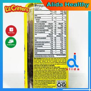 KẸO GẤU BỔ SUNG VITAMIN L’IL CRITTERS GUMMY VITES 300 VIÊN CỦA MỸ