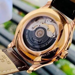 ĐỒNG HỒ TISSOT DÂY DA NAM ĐEN SIÊU CẤP