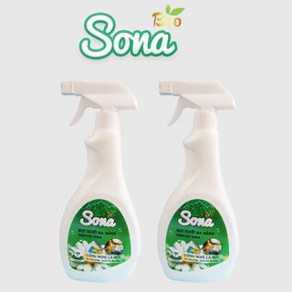 Bọt Tuyết Đa Năng - Tẩy Đa Năng SoNa | Xịt Đa Năng, Tẩy Rửa Vết Bẩn Nhà Bếp, Lau Kính Sạch Bong, Vệ Sinh Bề Mặt SoNa 500ml - Sản Phẩm Sinh Học Chiết Xuất Từ Thiên Nhiên