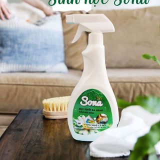 Bọt Tuyết Đa Năng - Tẩy Đa Năng SoNa | Xịt Đa Năng, Tẩy Rửa Vết Bẩn Nhà Bếp, Lau Kính Sạch Bong, Vệ Sinh Bề Mặt SoNa 500ml - Sản Phẩm Sinh Học Chiết Xuất Từ Thiên Nhiên
