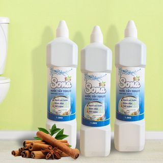 Nước Tẩy ToiLet Sinh Học SoNa Hương Quế - Sản Phẩm từ Thiên Nhiên An Toàn Cho Người Tiêu Dùng, Hương Quế Tự Nhiên