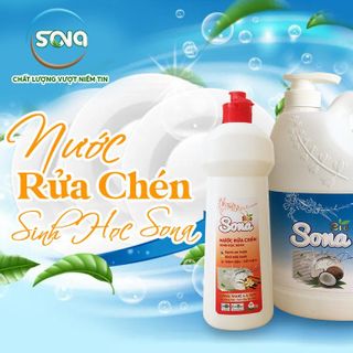 Nước Rửa Chén Hương Dừa 1.6 Kg| Sản Phẩm SInh Học Chiết Xuất Từ Thiên Nhiên - Hương Dừa Tự Nhiên, đánh bay dầu mỡ, bảo vệ da tay người dùng