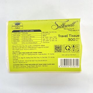 Giấy ăn gấu trúc Thùng 30 gói Silkwell siêu dai, hàng siêu thị cao cấp