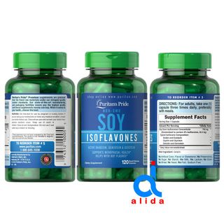 VIÊN MẦM ĐẬU NÀNH NON-GMO SOY ISOFLAVONES 120 VIÊN CỦA MỸ