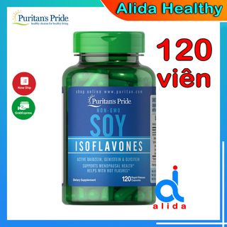 VIÊN MẦM ĐẬU NÀNH NON-GMO SOY ISOFLAVONES 120 VIÊN CỦA MỸ