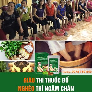 Thảo dược ngâm chân bách cốt vương: Dành cho người đau nhức xương khớp, tê bì chân tay, hôi chân, stress, mệt mỏi, an thần (gói lớn 100g x 15 túi nhỏ)