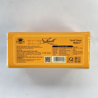 Giấy ăn rút lụa 200 tờ 3 lớp cao cấp Silkwell sếu đầu đỏ