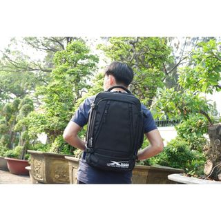 Balo nam nữ cỡ lớn, balo đựng laptop 17 inch, balo công sở Xbags Leader