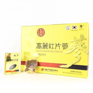 Hồng sâm khô thái lát