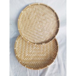 Mẹt tre tròn viền mây size trung