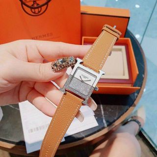 ĐỒNG HỒ HERRMES DÂY DA NỮ CAO CẤP HOT