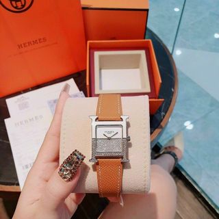 ĐỒNG HỒ HERRMES DÂY DA NỮ CAO CẤP HOT
