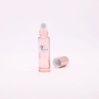 Chai bi lăn thủy tinh 10ml cao cấp màu hồng Rose Gold chiết nước hoa tinh dầu, dầu gió mỹ phẩm dưỡng da