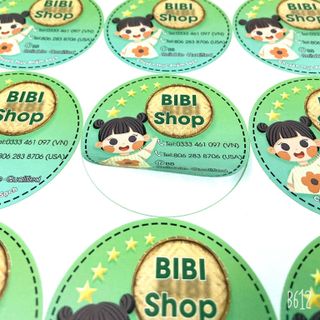 DECAL NHỰA - TEM BẢO HÀNH - DECAL XI VÀNG, BẠC, KRAF