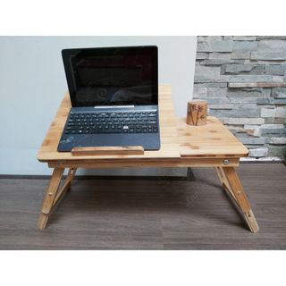 Bàn gập laptop gấp gọn đa năng có chân kéo điều chỉnh chiều cao giá sỉ