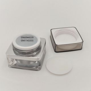 Hũ 5g đựng mỹ phẩm nhựa acrylic kem dưỡng lotion cao cấp