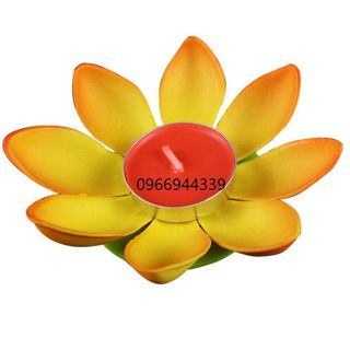 Đèn nến hoa sen thả nước, hoa đăng trang trí, Trung Thu ngày lễ- bao gồm nến