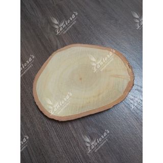 Miếng gỗ, lát gỗ tự nhiên decor dày 1.5-2cm, đường kính từ 15-20cm