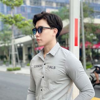 SƠ MI ĐŨI NAM TAY DÀI CHỮ THÊU