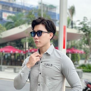 SƠ MI ĐŨI NAM TAY DÀI CHỮ THÊU